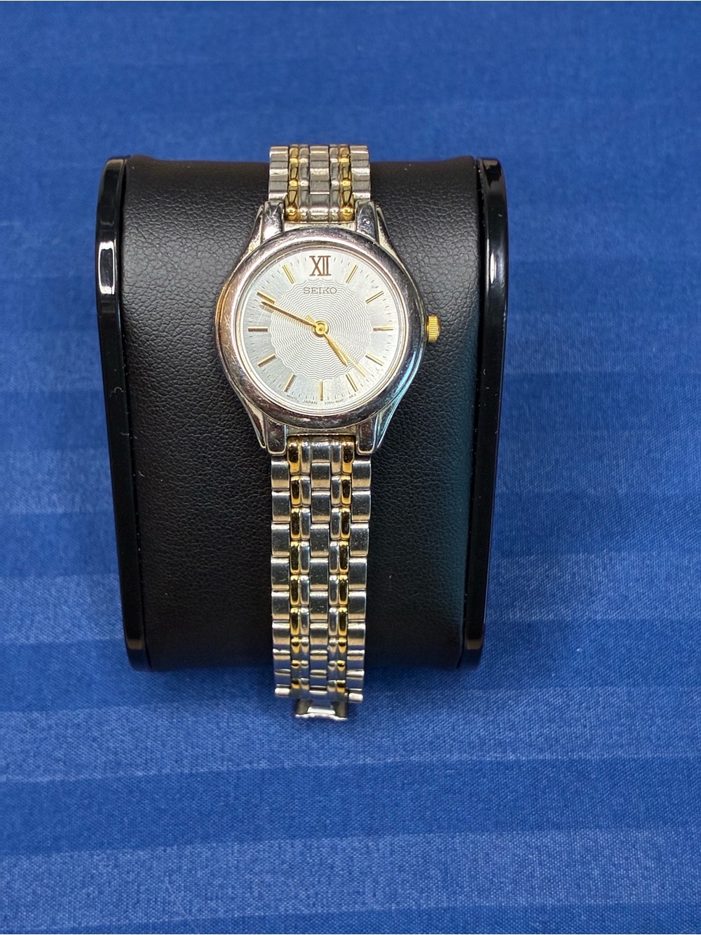 Seiko Two-Tone Silver and Gold Women's Bracelet Watch